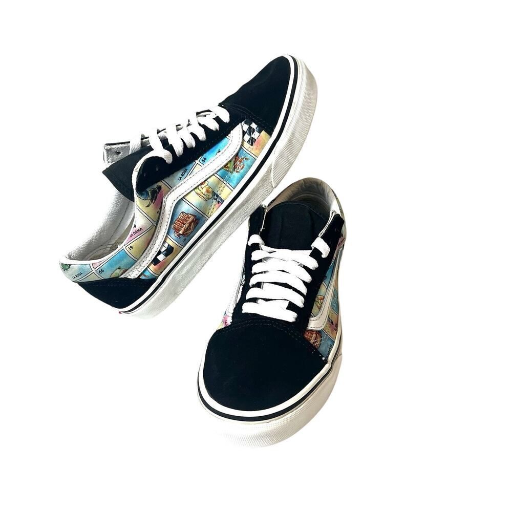 Vans Old Skool Loteria La Calavera Multicolor Shoe Womens 8.5 Lace Up Mens 7 Low